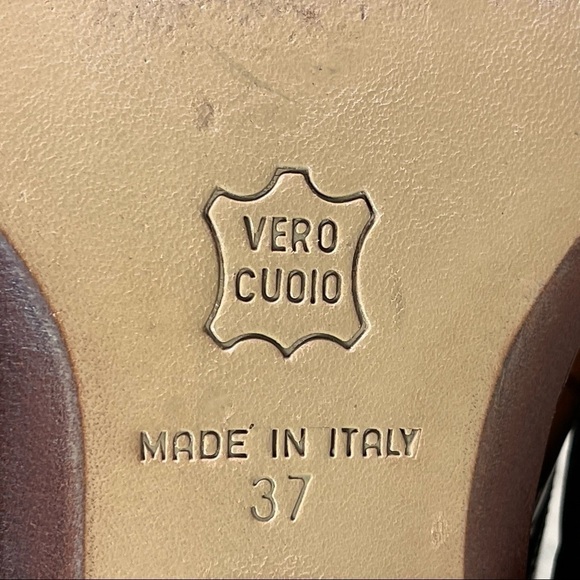 Juno Italian lace up  Oxford croc embossed leather shoes - Picture 14 of 15